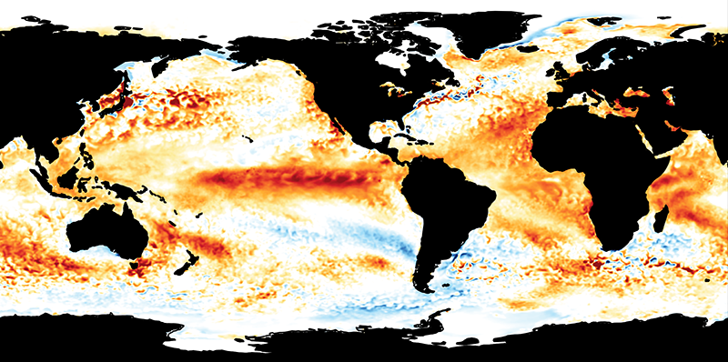 Map of El Niño