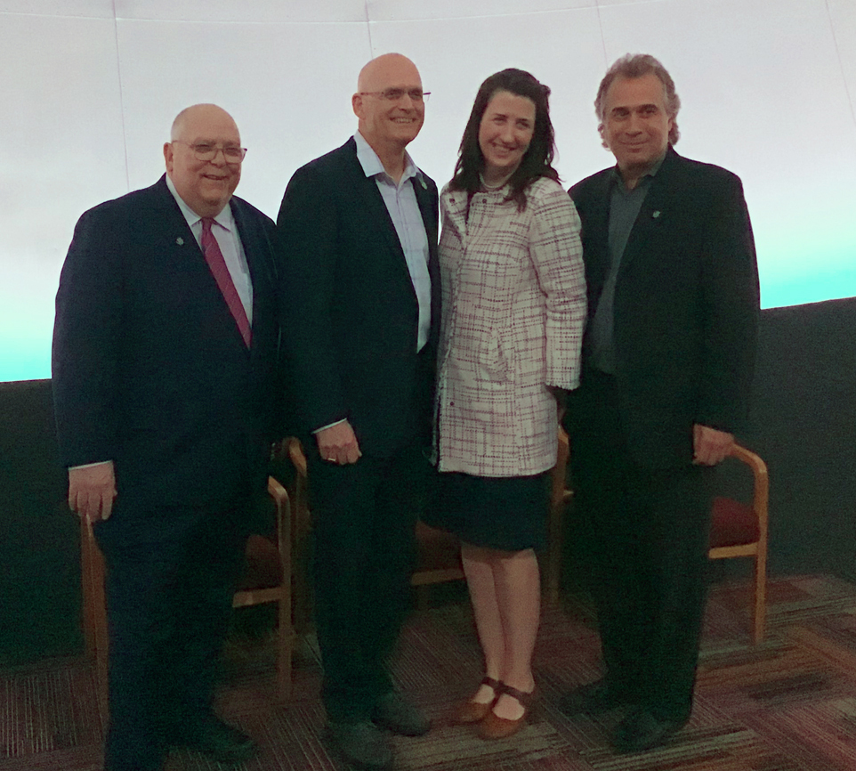 Tom Skilling, Steve Ackermann, Tracey Holloway, Richard Demaio