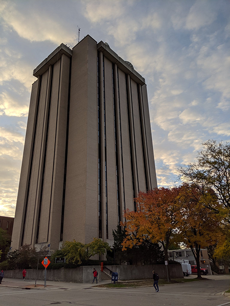 Photo of the AOSS building