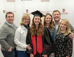 Photo of Emma Sinclair and family